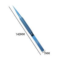 Aguja De Reparación De Teléfono Con Huella Dactilar 1PC Acrílico De Aleación De Titanio Punta Fina 0.15mm Curva O Recta - details 4