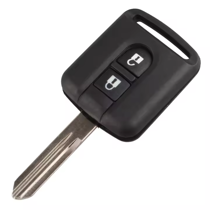 Carcasa De Llave Remota Plegable Jingyuqin 2B Para Nissan Qashqai Primera Micra Navara Almera Material ABS+metal - 1