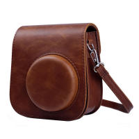 Bolsa De Hombro Para Cámara Fujifilm Instax Mini 11 9 8 Cubierta De Cuero PU Suave Con Correa Ajustable Resistente Al Agua Y Arrugas - details 8