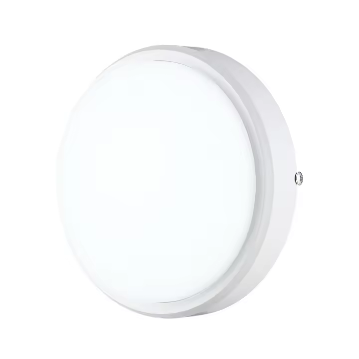 Lámpara de pared LED redonda Lámpara de pared de luz de techo, 12W IP65 para interior y exterior - Blanco - 1