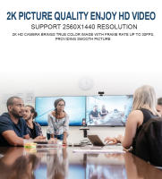 Webcam HD 2K Con Autofocus Y Microfono Integrado 2040x1080 30fps Cámara Para Desktop Laptops Juego PC Compatible USB - details 3