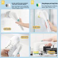 Cepillo De Limpieza Eléctrico Multifuncional 5-en-1 Recargable Por USB Herramienta De Limpieza Para El Baño Y Cocina Cepillo De Lavado Para Platos Y Bañera - details 9