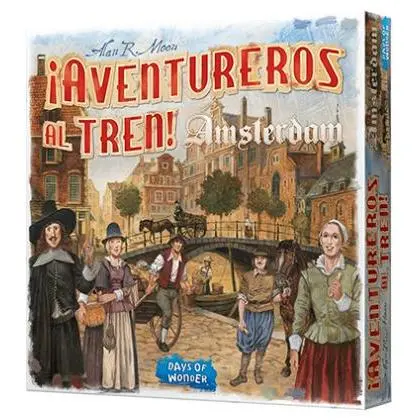 ¡Aventureros al Tren! Amsterdam - Expansión Multilenguaje (incluye Español) -Days of Wonder- - 1