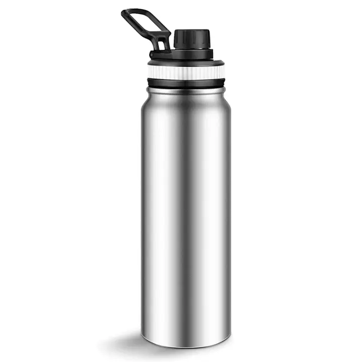 Botella Termo De Acero Inoxidable 304 Taza De Viaje Doble Capa Aislada Tumbler De Agua Portátil Botella Termo 600/800/1000ML - 1