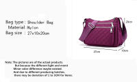 Bolso De Hombro Para Mujer Yogodlns Nylon Impermeable Con Múltiples Bolsillos Y Cierre De Cremallera Bolso De Viaje Para Diseñadores Bolsa Feminina Casual Tote - details 0