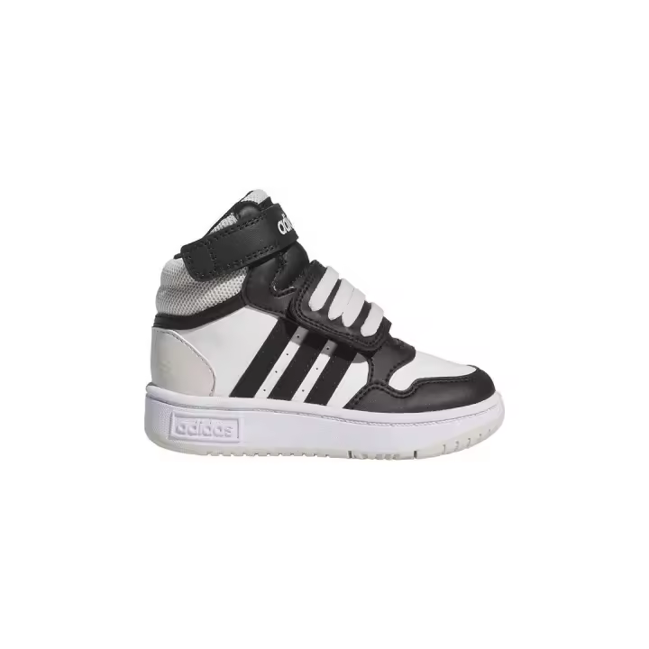 Zapatilla Niño/a adidas Hoops Mid Blanco Negro - 1