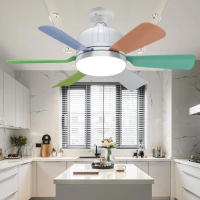 Bombilla LED De Techo Con Ventilador De 40W E27 Control Remoto Inteligente Para Dormitorio Y Sala De Estar Luz Y Ventilador En Uno Moderno Y Eficiente - details 7