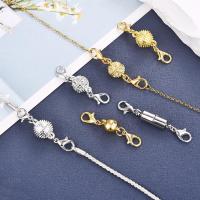 2pcs Hebilla Magnética Para Joyería DIY Para Pulseras Y Collares Conector De Cierre Accesorios De Cadena Extensora De Metal - details 14