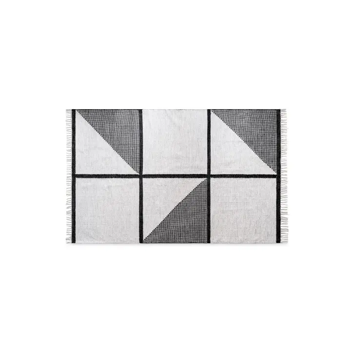 Alfombra Suecia 120x170 cm- ESTAMPADO GEOMÉTRICO- ALFOMBRA DISEÑO- PARENTESI QUADRA - 1