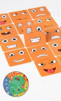 Juguetes Educativos Para Niños Bloques De Cambio De Emoción Expresiones Rompecabezas Juegos De Cubo Aprendizaje - details 3