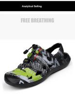 Sandalias De Playa Para Hombre Zapatos De Senderismo Impermeables Transpirables Resistentes Al Desgaste Cómodas Y Versátiles Para Exterior - details 3