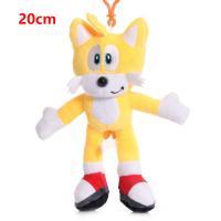 Muñeco De Peluche Sonic 20-25cm Dibujito Animado Erizo Amy Rose Con Cola De Mano Suave Regalo De Cumpleaños Para Niños Y Niñas - details 13