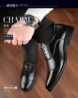 Zapatos Formales De Cuero Para Hombre Slip on Vestimenta Casuál Boda Lujosa Caminar Oficina Talla Grande Zapatos Para Hombre - details 16