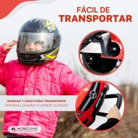 Mobiclinic® Kids Coche eléctrico infantil para niños Mercedes Benz AMG GLA45 12V Turbo Motor 30W MP3+USB+SD+AUX Mando hasta 3 km/h Luz LED Arnés Seguridad Asa y Ruedas para Transporte 3años - details 2