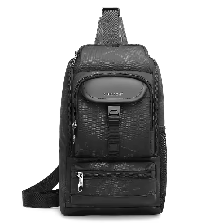 Bolsa De Pecho Tigernu 2022 Nueva Moda Con Diseño Innovador De Cremallera Multi-Bolsillos Impermeable Gran Capacidad Para Viajes - 1