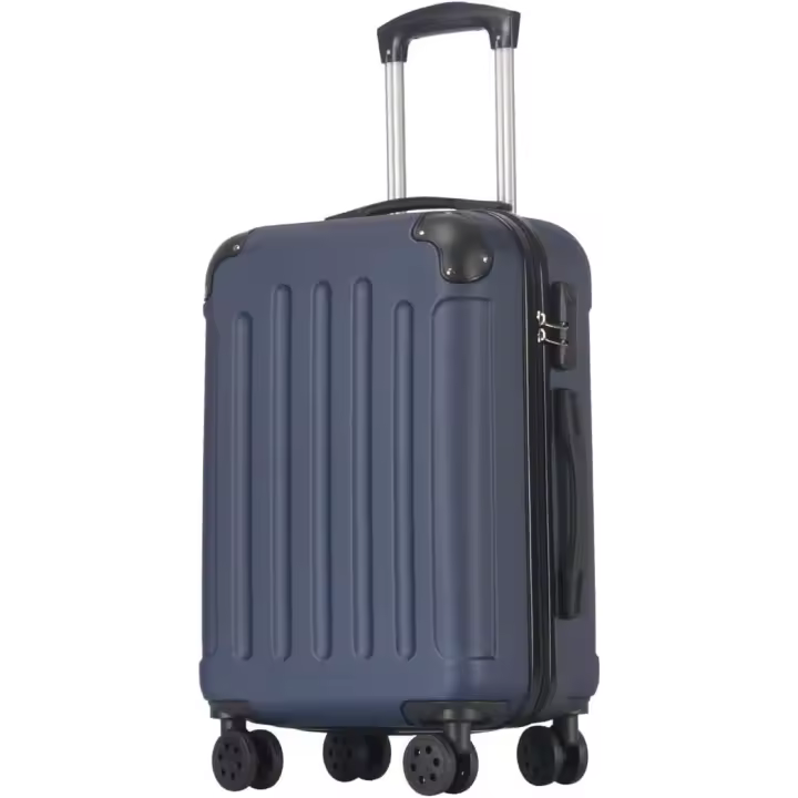 Maleta de Cabina T-lovendo Tlvma-black 4 Ruedas Dobles Viaje 40L - 1