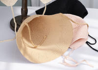 Sombrero De Paja Para Mujer 2022 Nueva Moda Protección UV Visera De Playa Plegable Verano Sombrero De Adulto Para Exterior - details 7