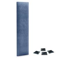 DHOME Juego de Paneles Tapizados en Pana Pack Autoadhesivos para Pared Acústicos Absorbentes Protección Segunda Gama de Colores - details 7