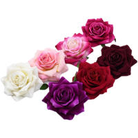 10PCS Rosas De Seda Artificiales Para Scrapbooking Flores Para DIY Coronelas Decoración De Hogar Bodas Accesorios De Año Nuevo - details 13