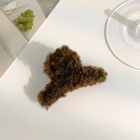 Mini Pinza De Pelo De Peluche Nueva Para Mujeres Y Niñas Estilo Temperamento Diverso Tamaño Pequeño Accesorios De Cabello De Veludo De Oveja Lindo Y Decorativo - details 12
