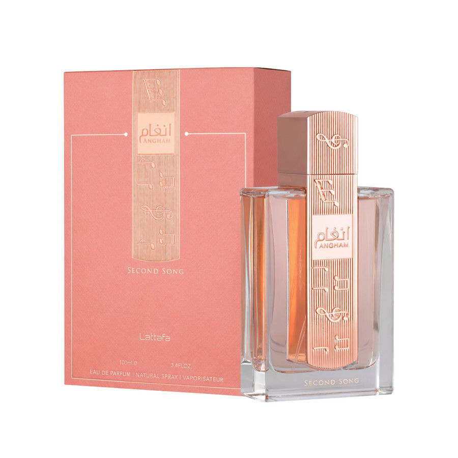 Lattafa Angham Second Song Eau de Parfum Unisex 100 Ml Fragancia Floral Gourmand Moderna