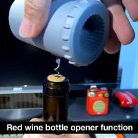 Abrepuertas Magnético 3 En 1 Acero Inoxidable Botella De Cerveza Abrevidrios Accesorios De Cocina Ecológico Y Duradero - details 2