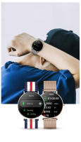 mujeres pantalla T8 ultra-delgado smartwatch de las de 1,36 pulgadas de siempre brillante 360 * 360 HD reloj de píxeles - details 10