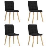 vidaXL Sillas de comedor giratorias 4 unidades tela en color Gris oscuro/Taupé/Azul y más | cómodas modernas ergonómicas para comedor cocina salón hogar - details 6