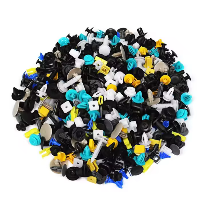 Set De 500 Piezas De Tornillos Y Clavos Universales Multicolor Para Automóviles Accesorios De Panel De Puerta Y Liner De Bumper CZ12421 - 1