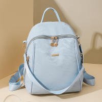 Nueva Mochipa de Tela Oxford with Textura de moda informal, mochila versátil y encilla para Exterior, Bolso de viaje para Mujer - details 6