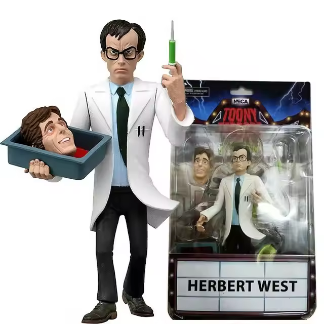 NECA TOONY TERRORS FIGURA HERBERT WEST - 1
