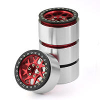 4PCS Rines De Luco CNC De Aluminio 2.2 Para Coche RC De 1/10 Axial SCX10 RR10 Wraith TRX4 TRX-6 - details 8