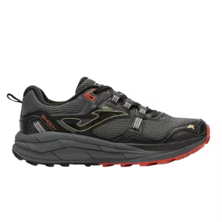 ZAPATILLAS TRAIL JOMA SHOCK MEN 2422. Black Red - 1