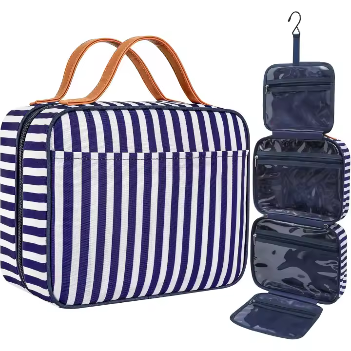 Neceser de viaje para hombre y mujer, impermeable, para colgar, para maquillaje - 1