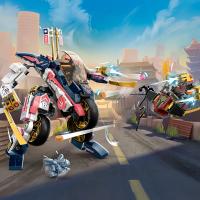 Bloques De Construcción Compatible MOC Sets Serie Ninja Sora's Transforming Mech Bike Juguete De Transformación Para Niños Regalo De Bloques Pequeños Para Edad 6-12 - details 0