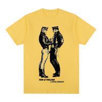 Camiseta Tom of Finland LGBT GAY Vintage Arcoíris Hombre Mujer Algodón Casual Estilo Vintage T-Shirt Top Transpirable - details 6