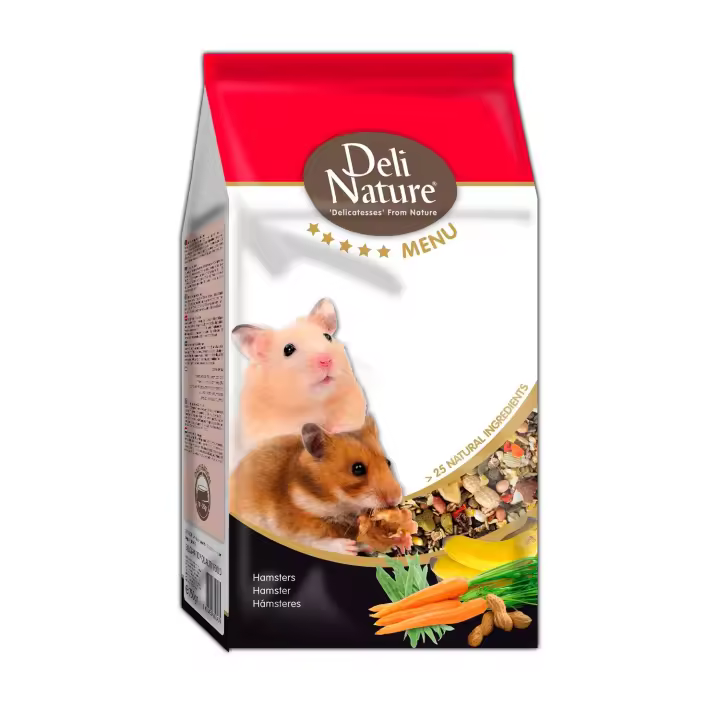 Delinature Mixtura para Hámsters Menú 5* - Comida Natural para Hámsters - 1