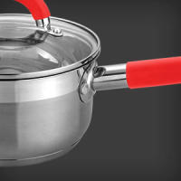 OTA Line Bateria de cocina de 6 piezas con sus tapaderas en acero inoxidable - details 2