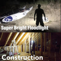 Lámpara De Pescar Con Luz LED Y COB Super Brillante Recargable Con Pantalla Electrónica Inteligente Y Varias Modos De Iluminación - details 9