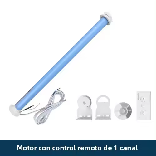 Motor Eléctrico Tubular Inteligente WiFi Zemismart Para Tubo De 37mm Compatible Con Tuya Alexa Google Home Control Remoto Para Cortina Automática - 1
