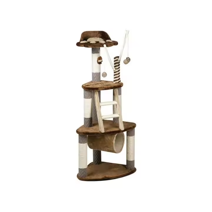 ARQUIVET - Rascador Barcelona para Gatos (55 x 55 x 135 cm) - 1