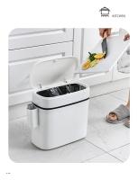 Bandeja De Basura De Cocina Grande Capacidad 10/12L Impermeable Tipo Empuñadura Para Cocina Y Baño Recipiente De Residuos - details 12