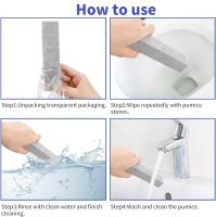 6PCS Piedra De Púmice Limpieza De Bastón Toalla De Baño Eliminación De Cal Y Rostro En Cocina Herramientas De Limpieza Doméstica Ecológicas - details 2