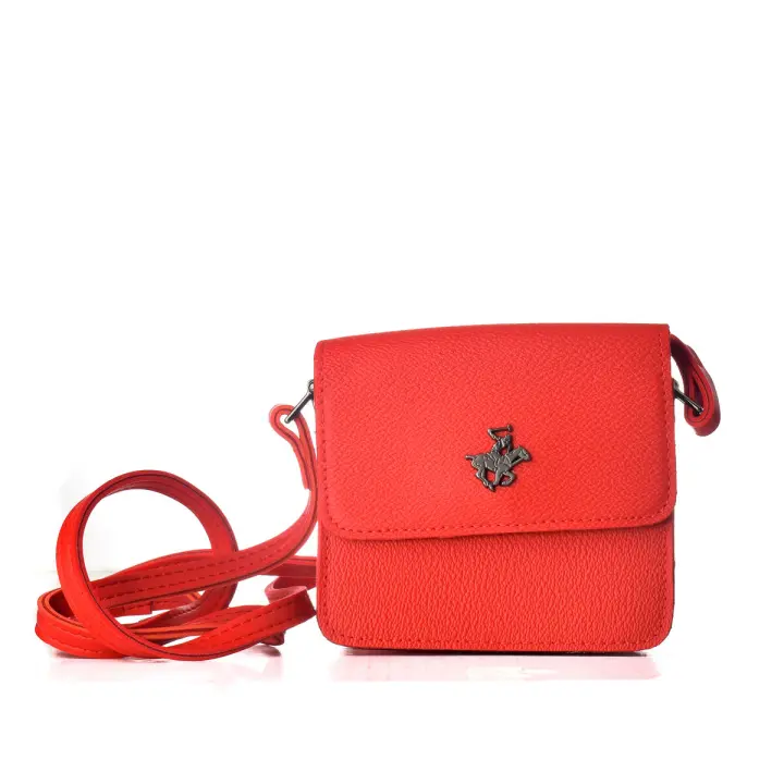 Bolso Mujer Beverly Hills Polo Club 2026-RED Rojo 12 x 12 x 5 cm - 1