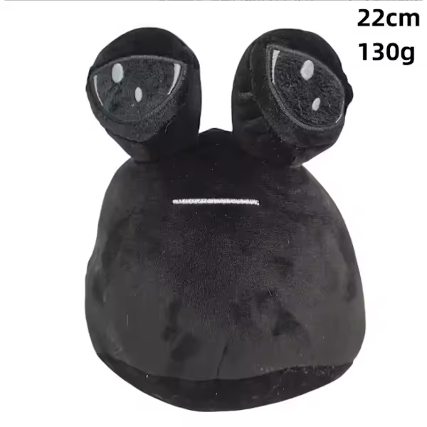 Alien plush toy, 22 cm alien Pou plush toy, new and unique design, stimulates Children's imagination, makes Children love it (discount) white - 1