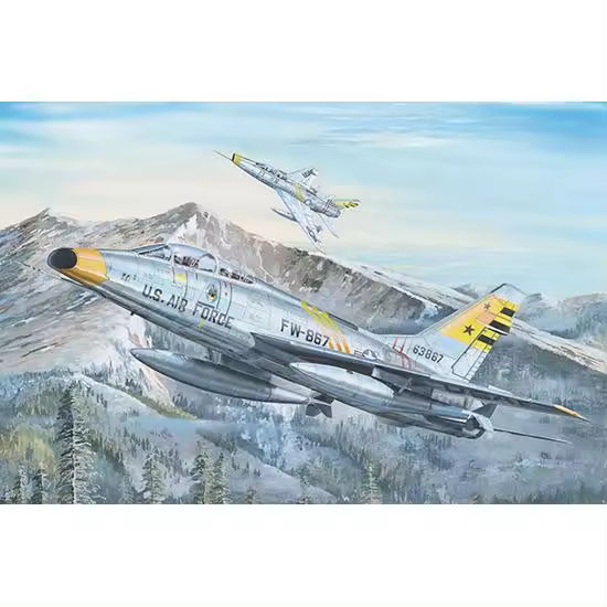 TROMPETER 02246 F-100F SABRE SÚPER 1/32 - 1