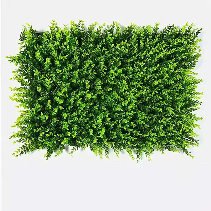 PLUSHOME Panel de Decoración de Pared - Césped Simulado para Exteriores - Seto Artificial Realista - Plantas Decorativas - 1