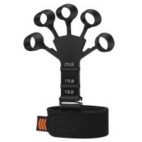 Entrenador De Dedos De Silicona Nueva Herramienta De Recuperación De Fuerte Rodamiento Y Extensión De Mano Para Deportes Y Ejercicios De Fortalecimiento - details 2