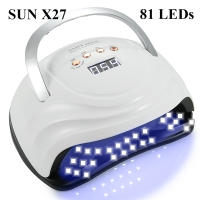 Secador De Uñas Profesional LED SUN X27/X25 MAX Para Secado Rápido De Todas Las Polvos De Uñas Para Manicura En Salón Herramientas De Cura De Gel De Uñas - details 0