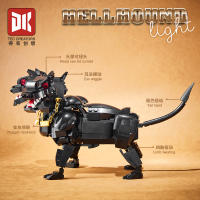 790PCS Cerberus Creativo Con Tres Cabezas Bloques De Construcción Fluffy Juguetes De Construcción Para Niños Regalo Compatible Con Lego Material Plástico - details 0